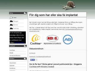 cochleaimplantat.se