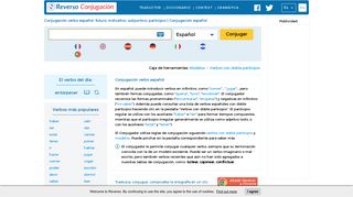 Conjugador Reverso Net Domainstats Com