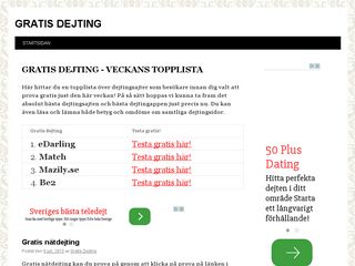 testa dejting gratis
