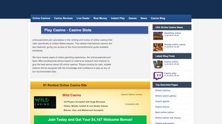 Casinos games free slots