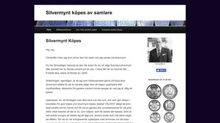 svenskasilvermynt.se
