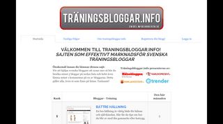 traningsbloggar.info