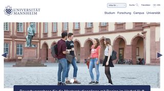 Uni Mannheim De Domainstats Com