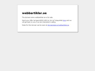 webbartiklar.se
