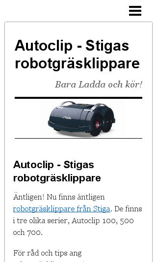 Mobile preview of autoclip.nu