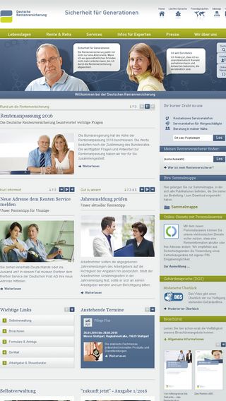 Deutsche Rentenversicherung De Domainstats Com