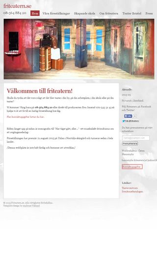 Mobile preview of friteatern.se