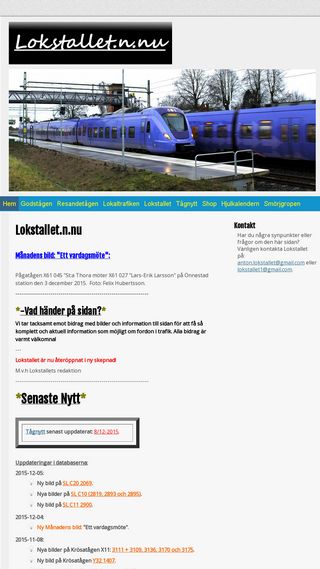 Mobile preview of lokstallet.n.nu