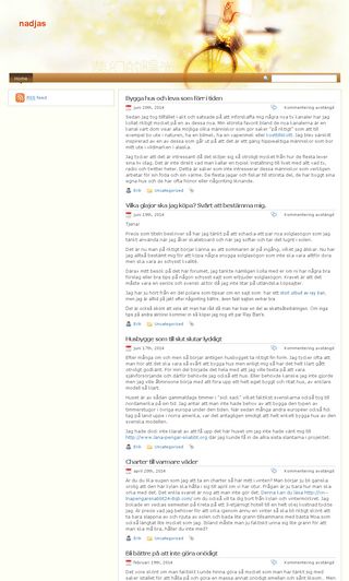 Mobile preview of nadjas.se