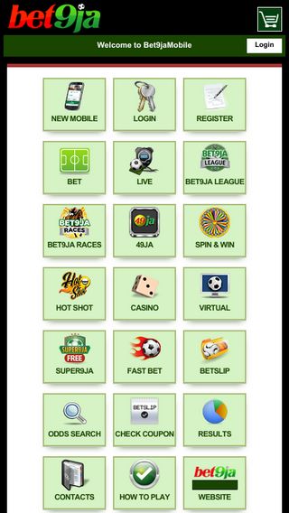 Bet9ja mobile shop app download