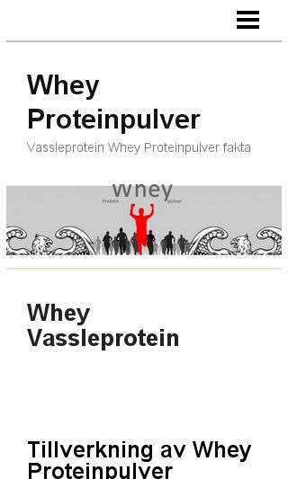 Mobile preview of proteinwhey.se