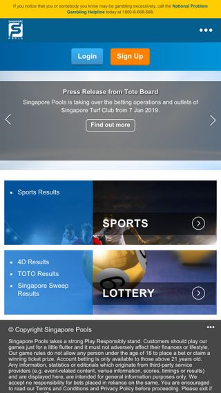 Singaporepools Com Sg Domainstats Com