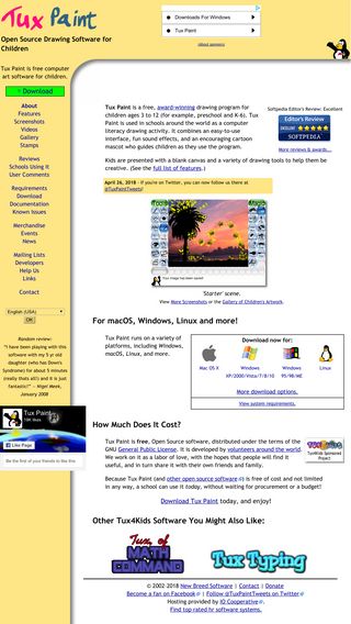 www tuxpaint org free download Tux paint tutorial 01 download and install tux youtube.